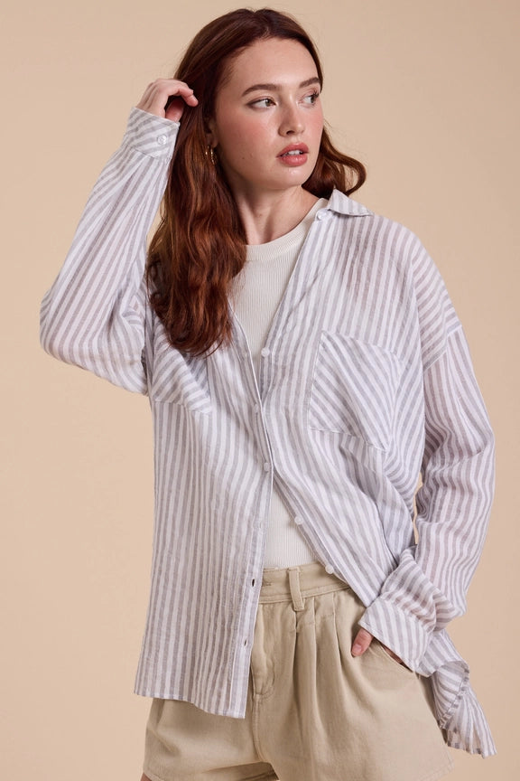 At The Marina - Button Down Shirt