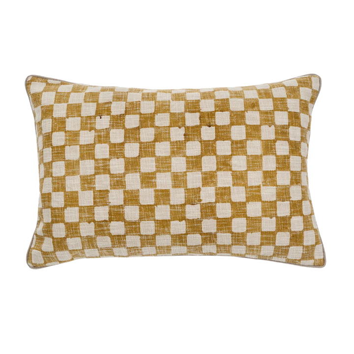 Checkered Pillow 16x24