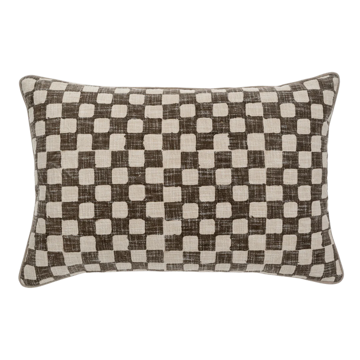 Checkered Pillow 16x24