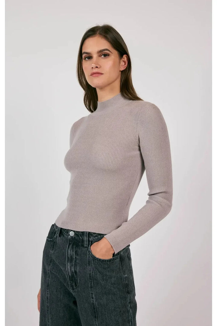 Misty Air Turtleneck Sweater