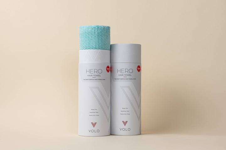 VOLO Hero Hair Towel: Cloud Pink