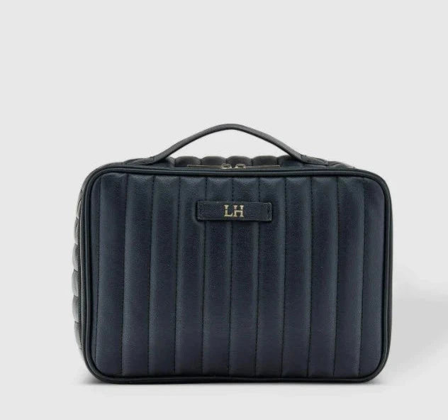 Maggie Hanging Toiletry Case - Black