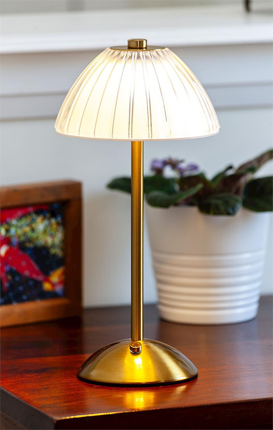 Rechargeable Cordless Lamp - Gold