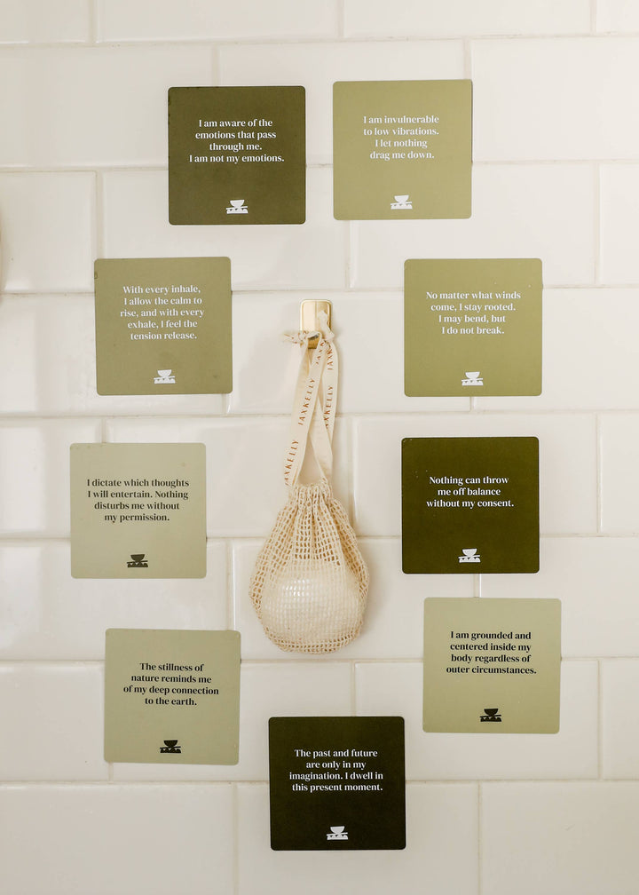 Gift Set - Grounding Shower Affirmations™