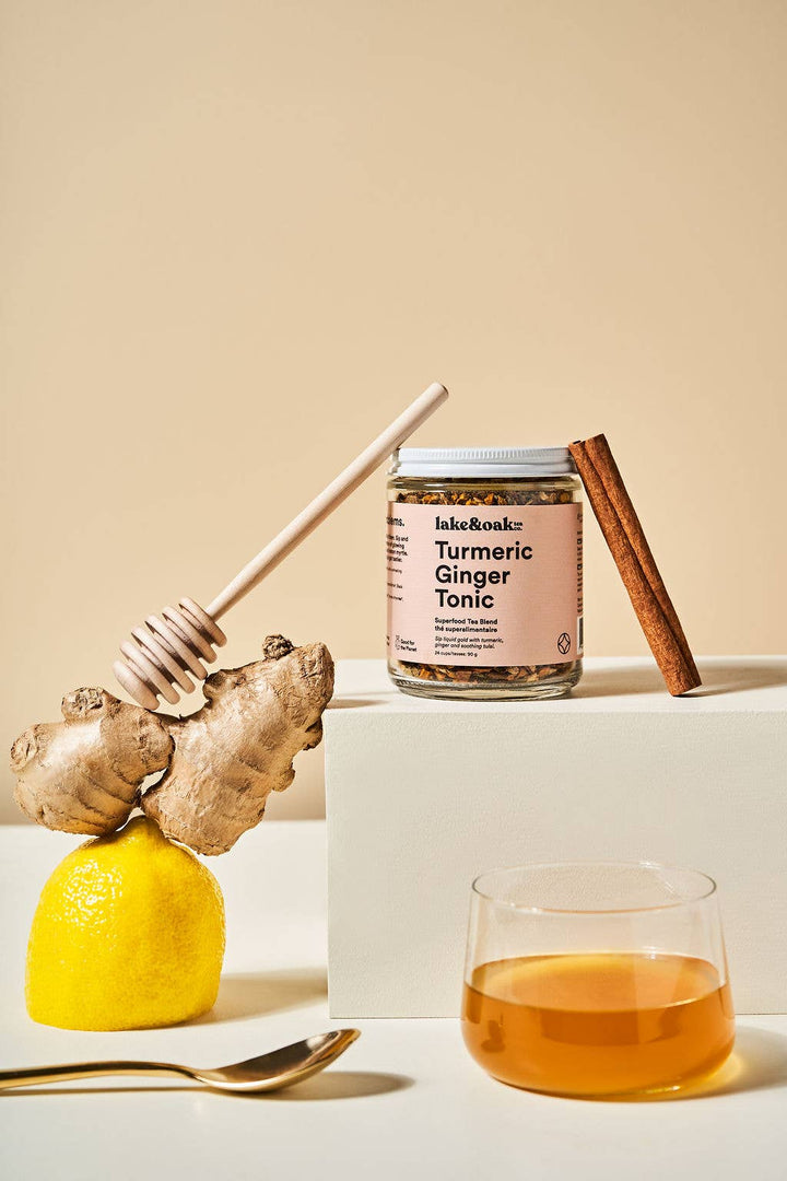 Turmeric Ginger Tonic - Superfood Tea Jar