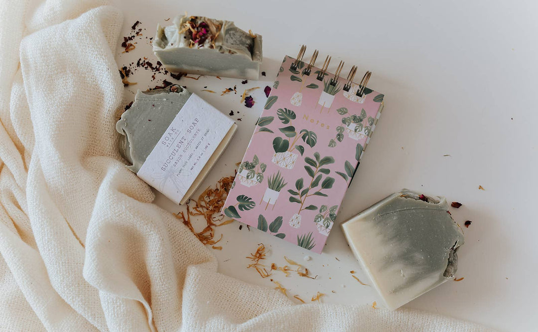 Succulent Soap Bar