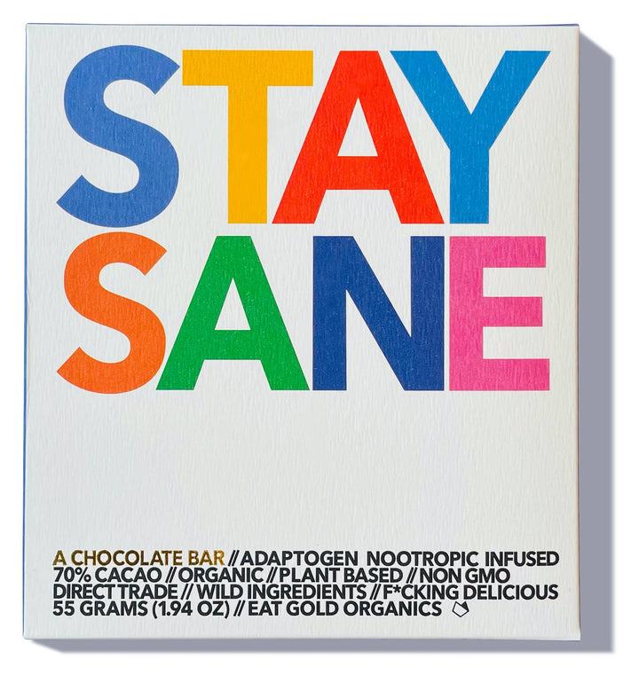 STAY SANE Chocolate Bar