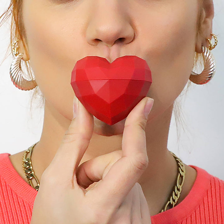 Red Heart Lip Balm - Cinnamon