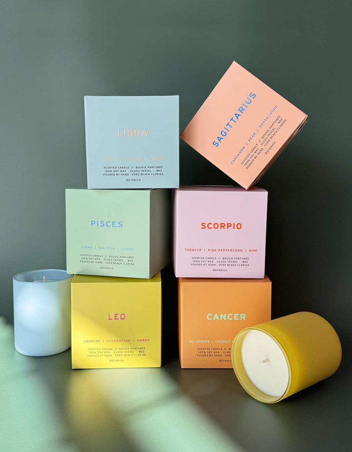 Cancer Zodiac Candle | 8 oz.