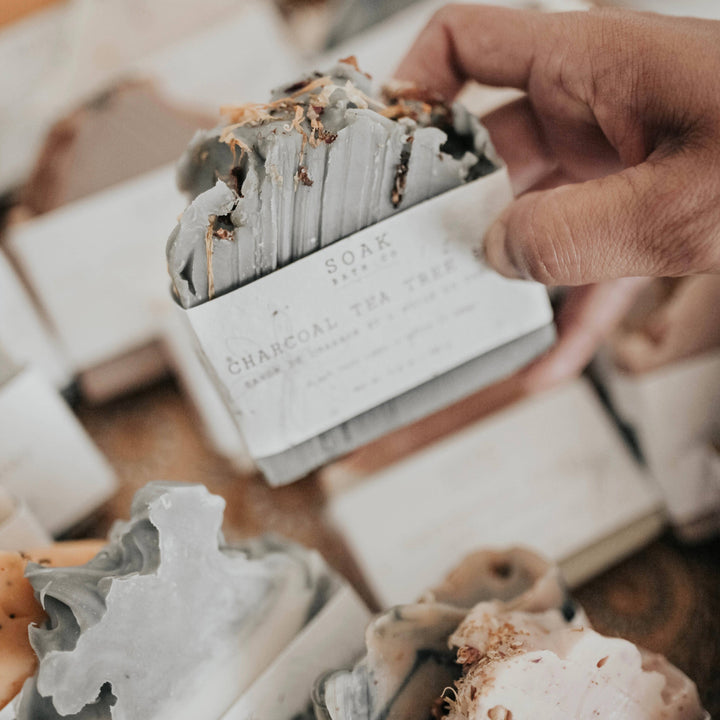 Charcoal Tea Tree Soap