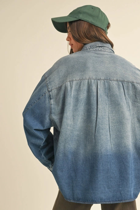 90's Classic Denim Shirt