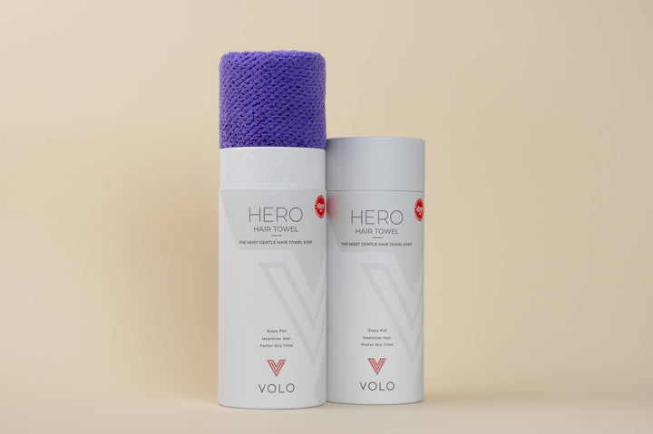 VOLO Hero Hair Towel: Cloud Pink