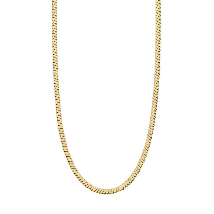 Dominique recycled necklace - Gold