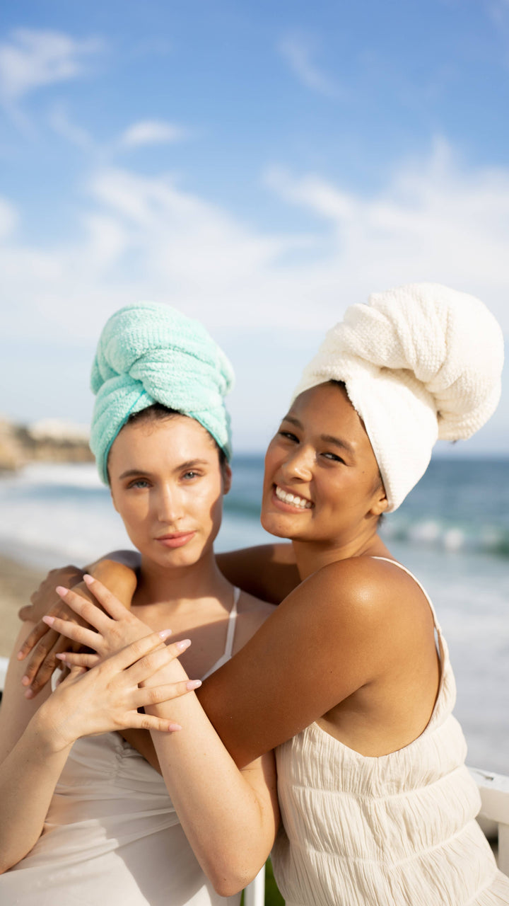 VOLO Hero Hair Towel: Cloud Pink