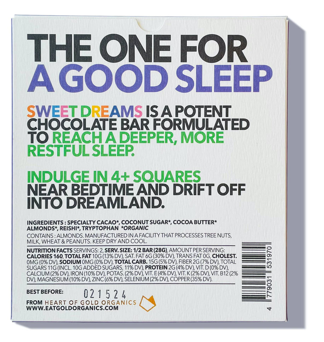 SWEET DREAMS Chocolate Bar