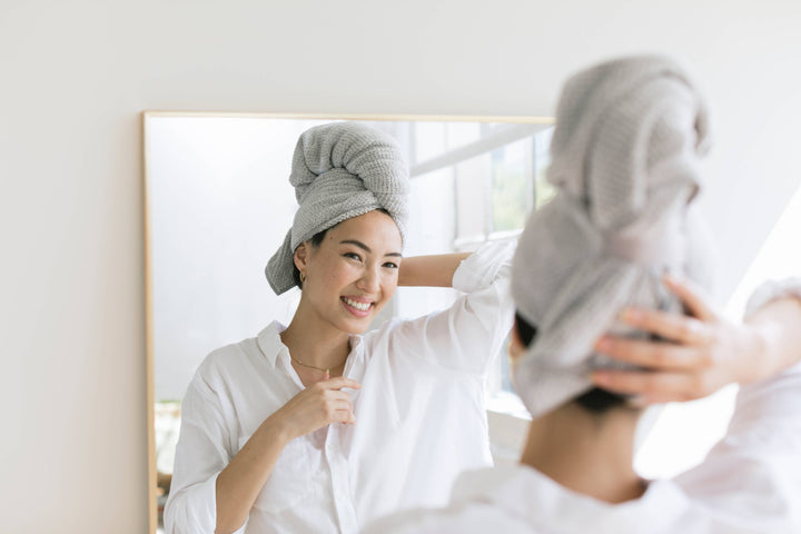VOLO Hero Hair Towel: Cloud Pink