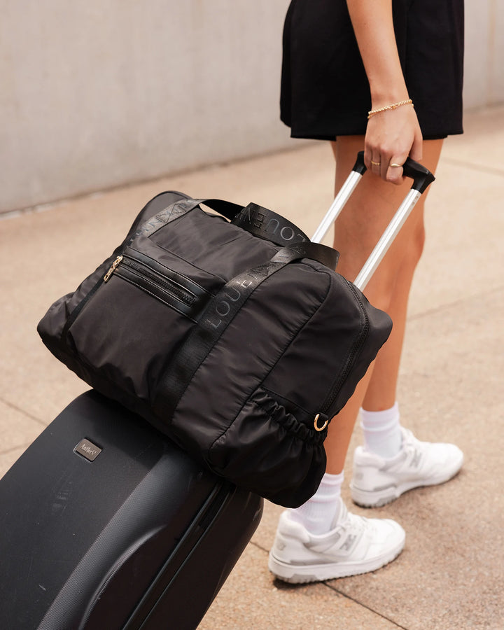 Jenn Nylon Travel Bag - Black