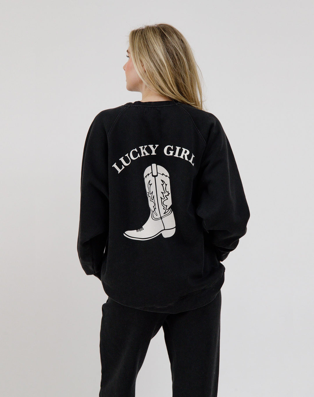 Lucky Girl - Not your Boyfriends Crewneck