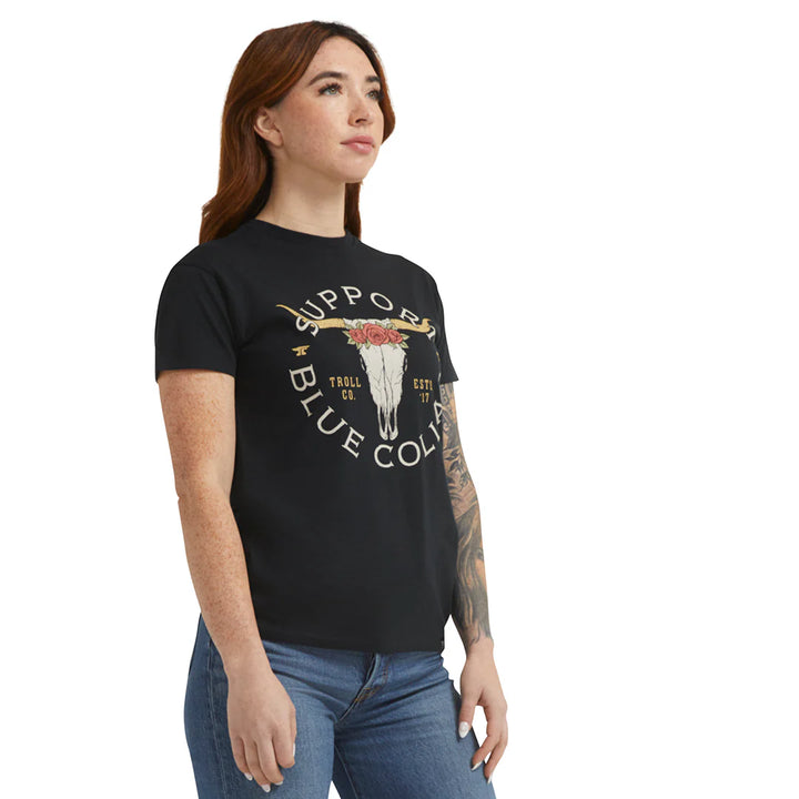 Longhorn Tee - Black