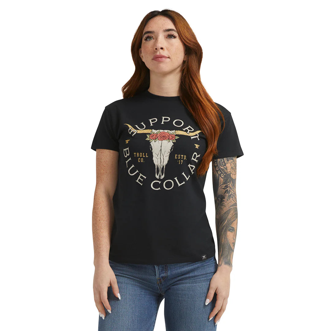 Longhorn Tee - Black