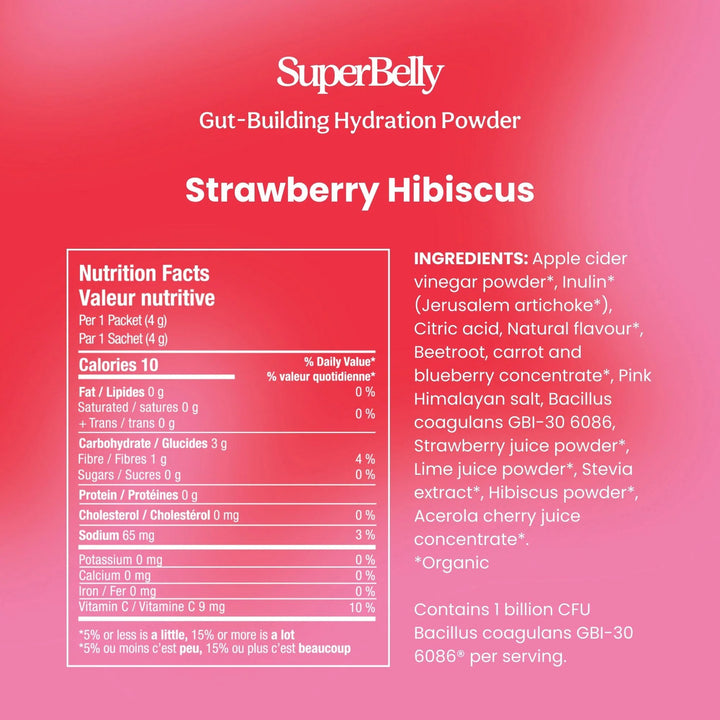 Blume Super Belly - Strawberry Hibiscus