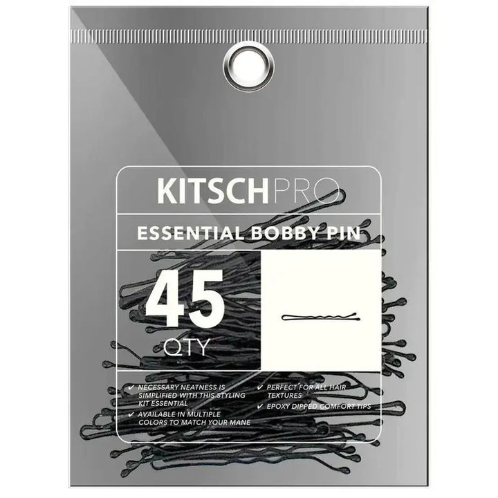 Essential Bobby Pins - 45pc Black