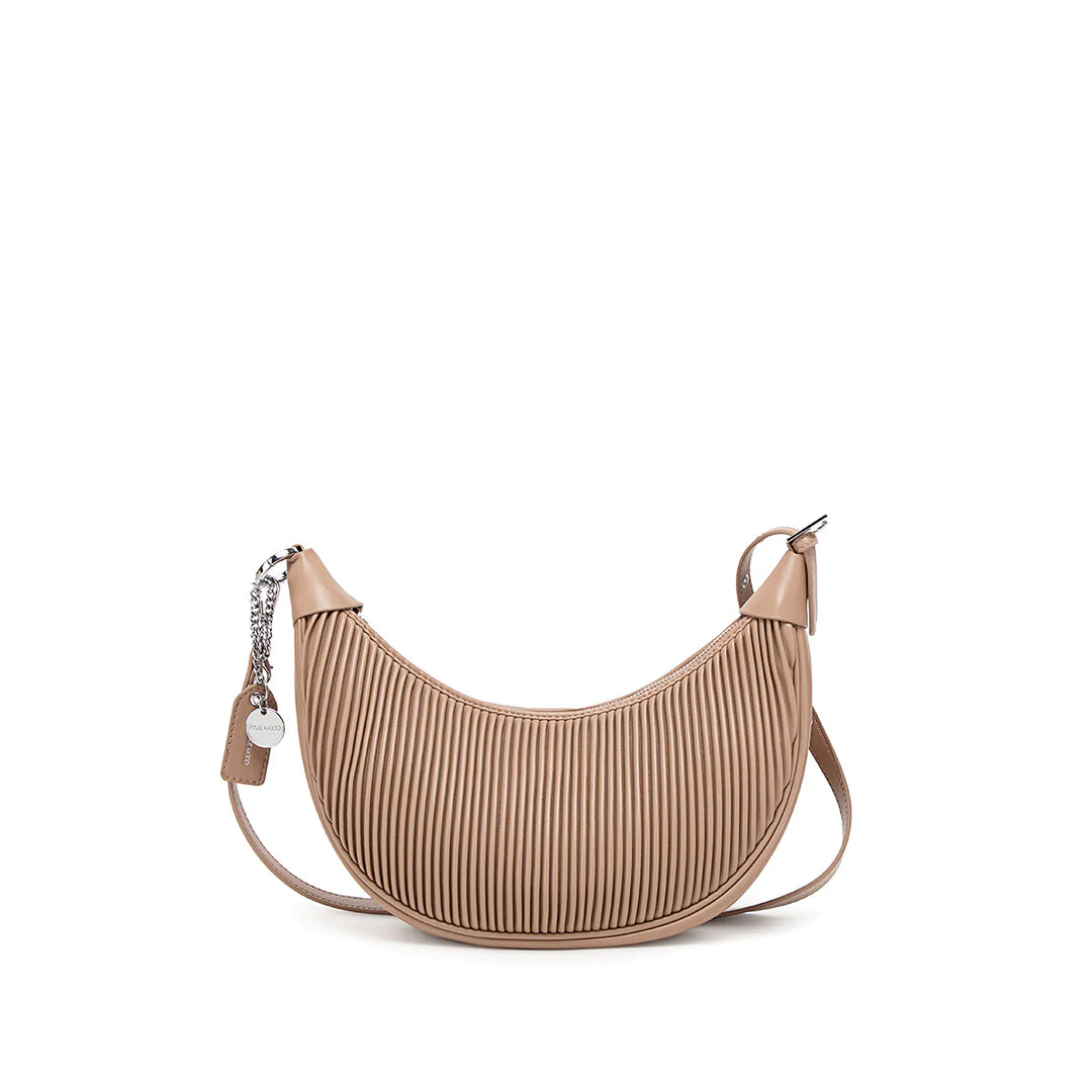 Crescent Crossbody - Latte