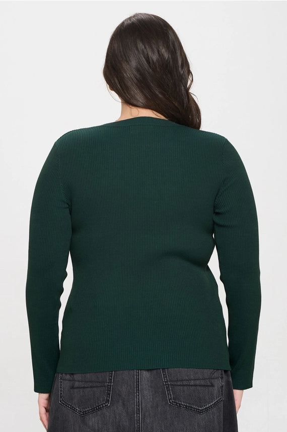 Certified Chic Top - Forest Green