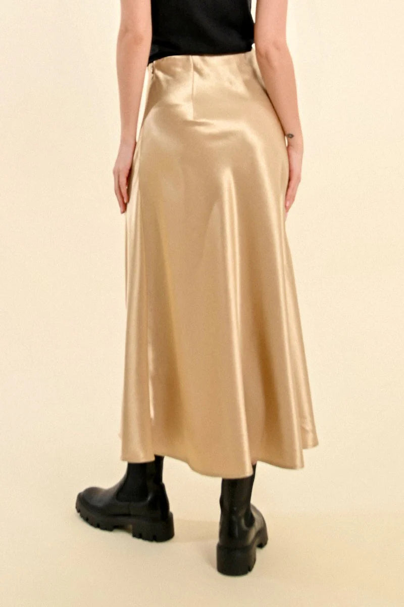 Champagne For Everyone Midi Skirt