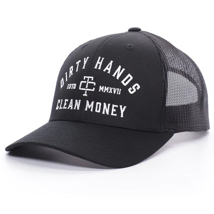 DHCM Curved Brim Hat - Black