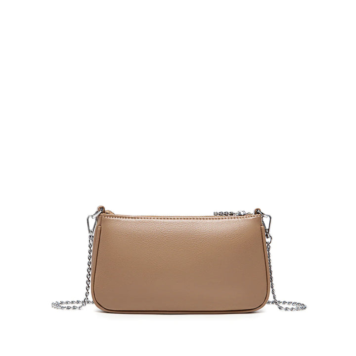 Francine Chain Crossbody - Latte