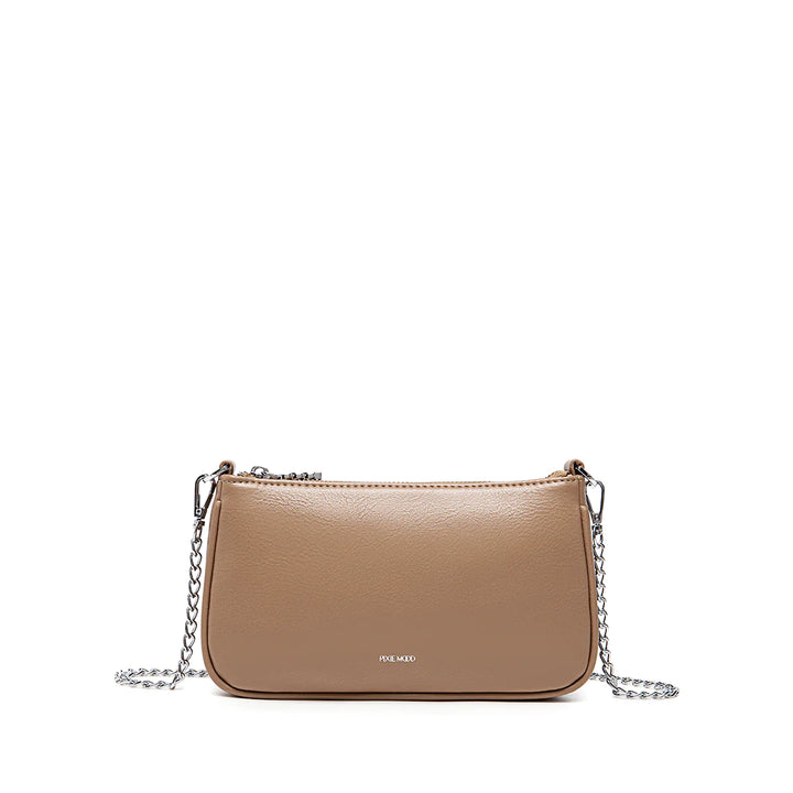 Francine Chain Crossbody - Latte