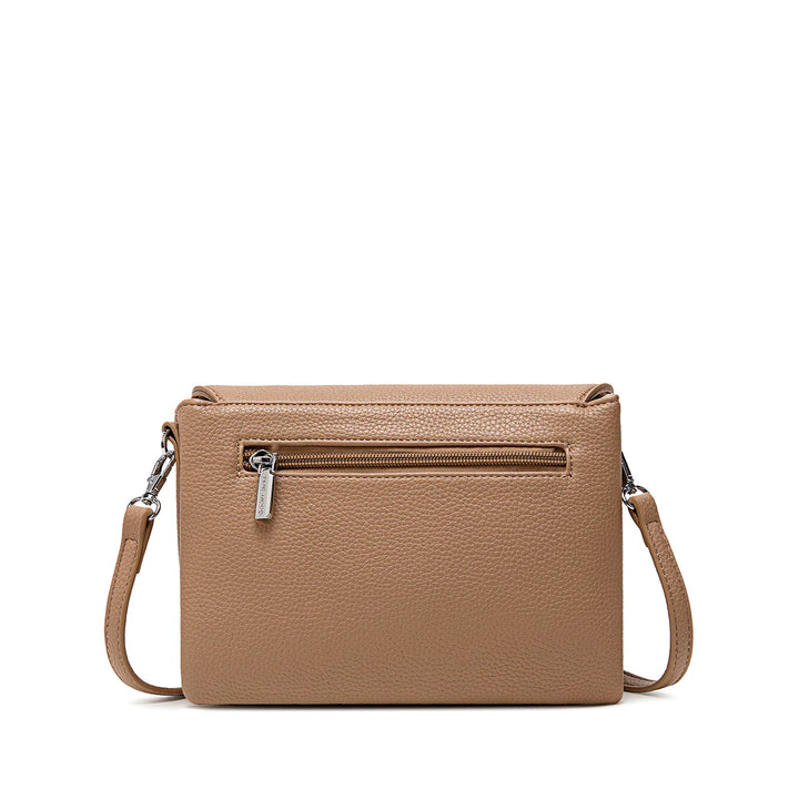 Gianna Crossbody - Latte Pebble