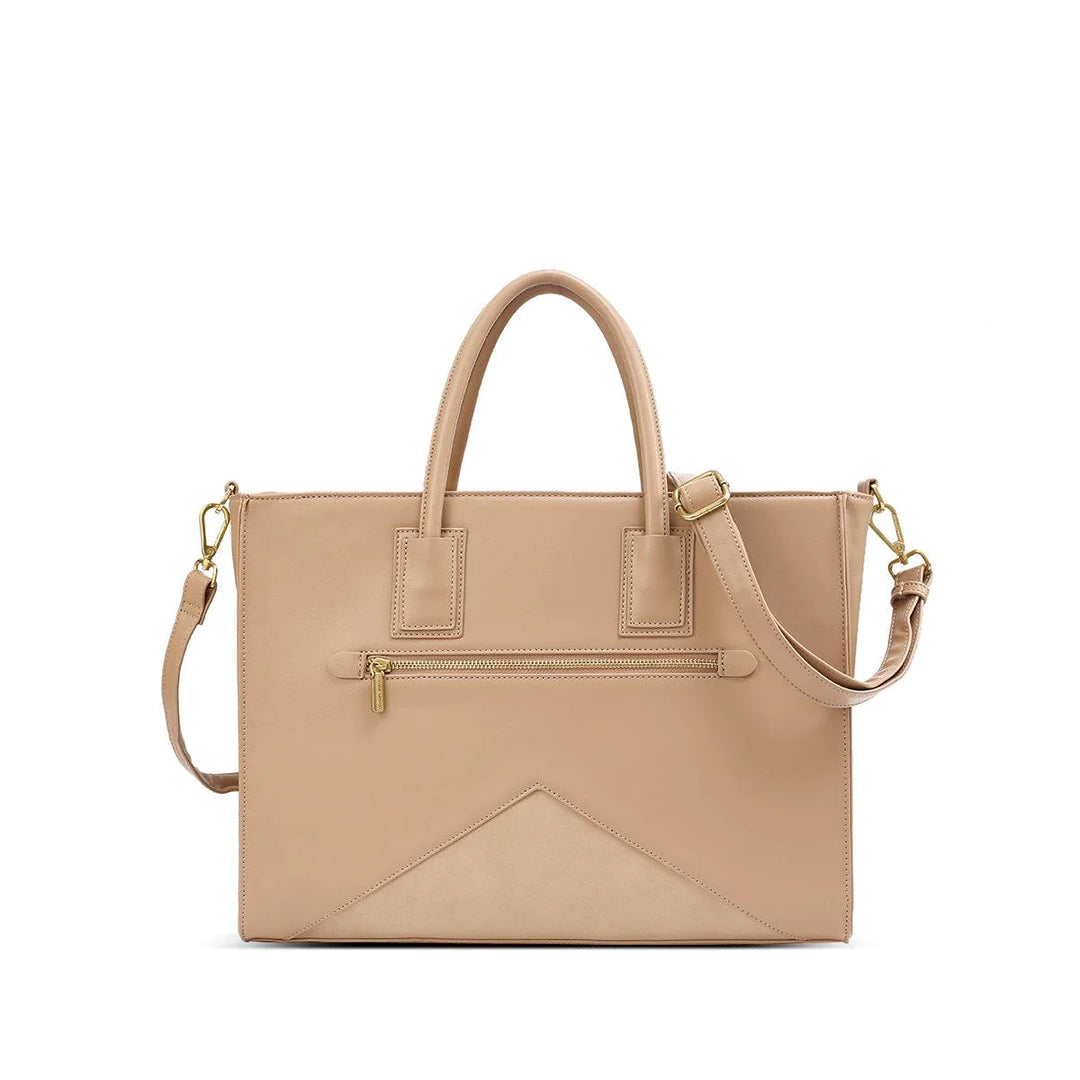 Greta Work Tote - Sand