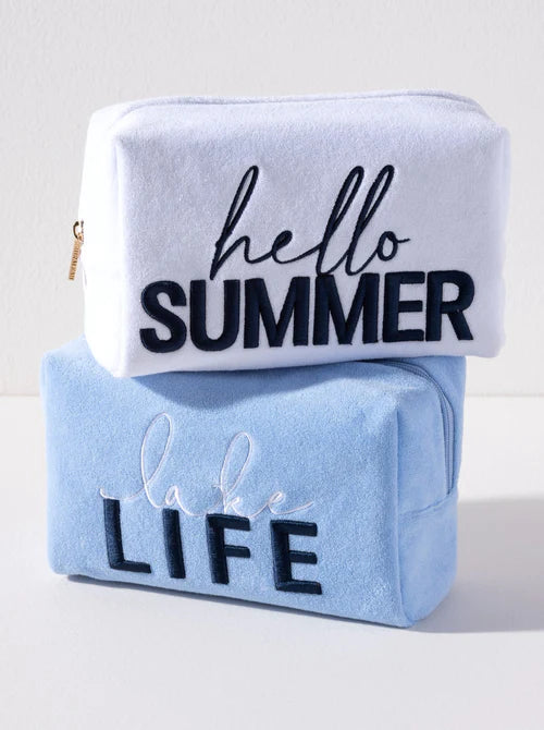 Sol "Hello Summer" Zip Pouch