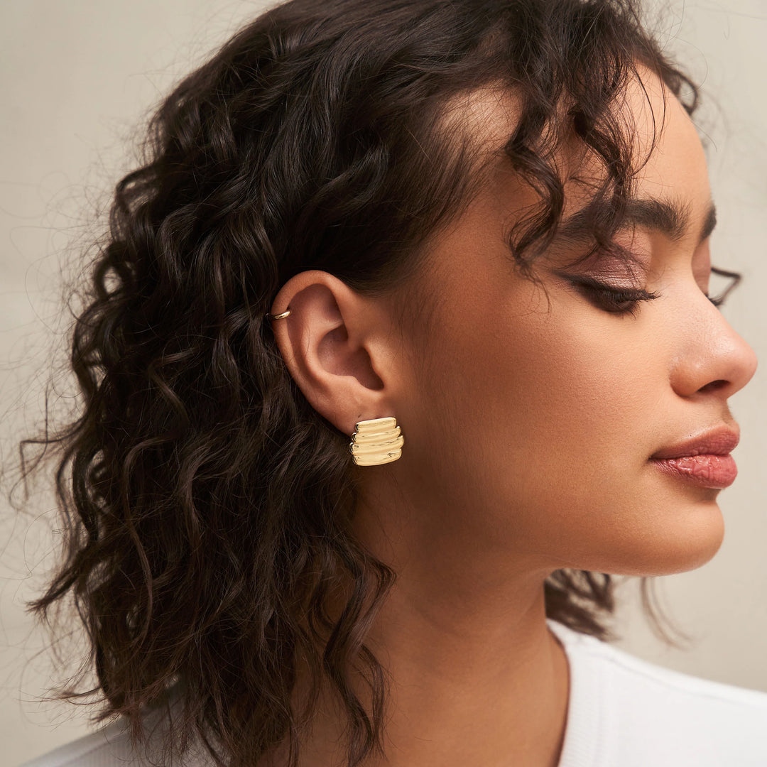 Jo Earrings - Gold