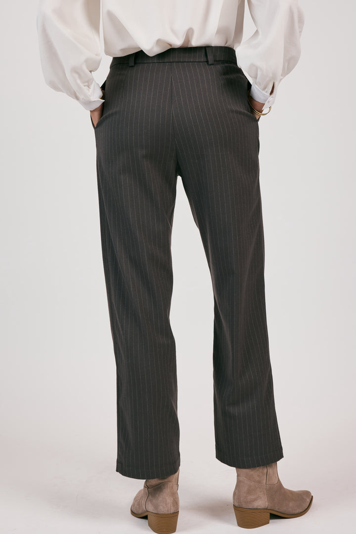 Straight Up - Pinstripe Trouser