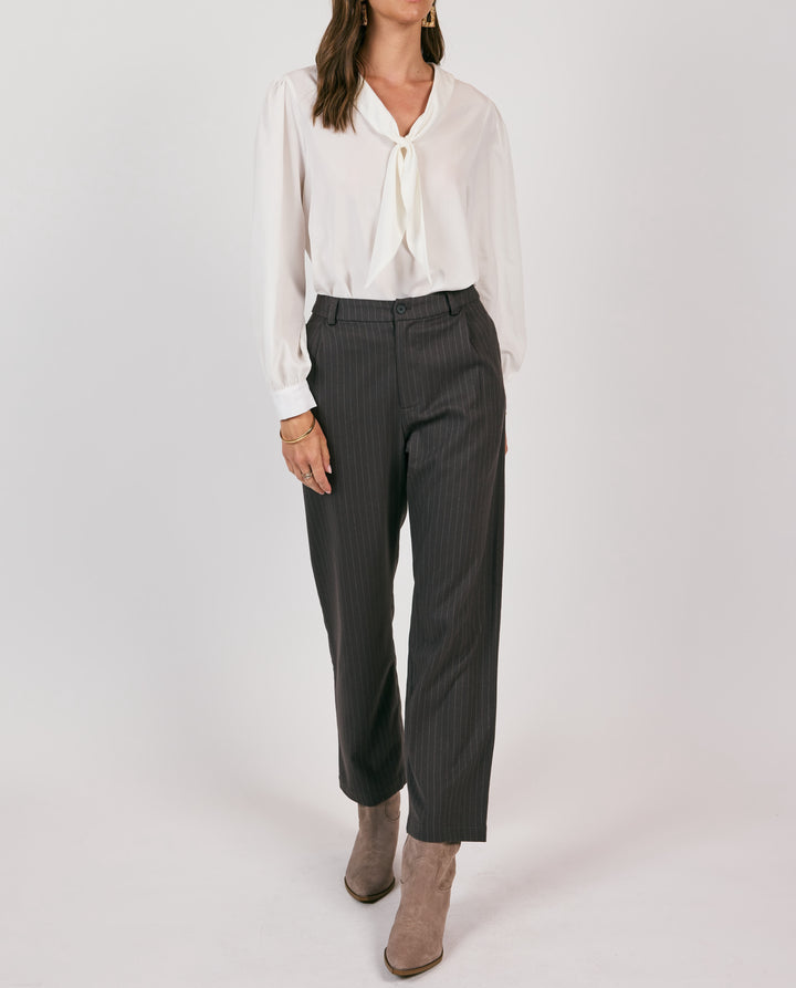 Straight Up - Pinstripe Trouser