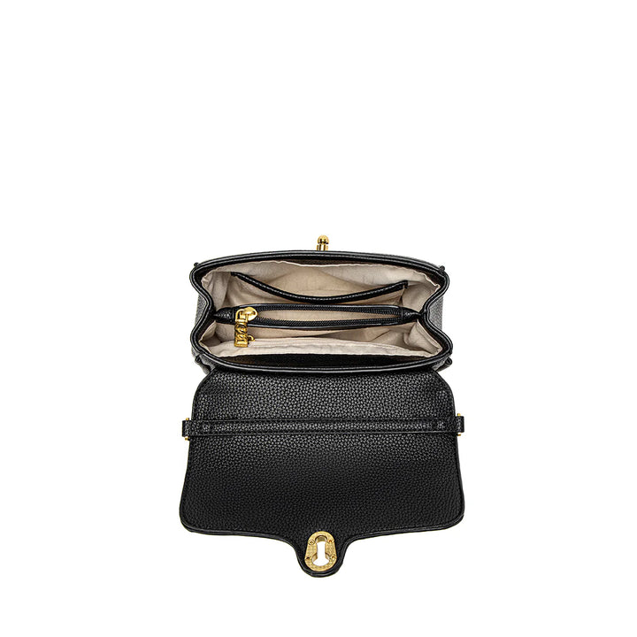 Lock Crossbody - Black