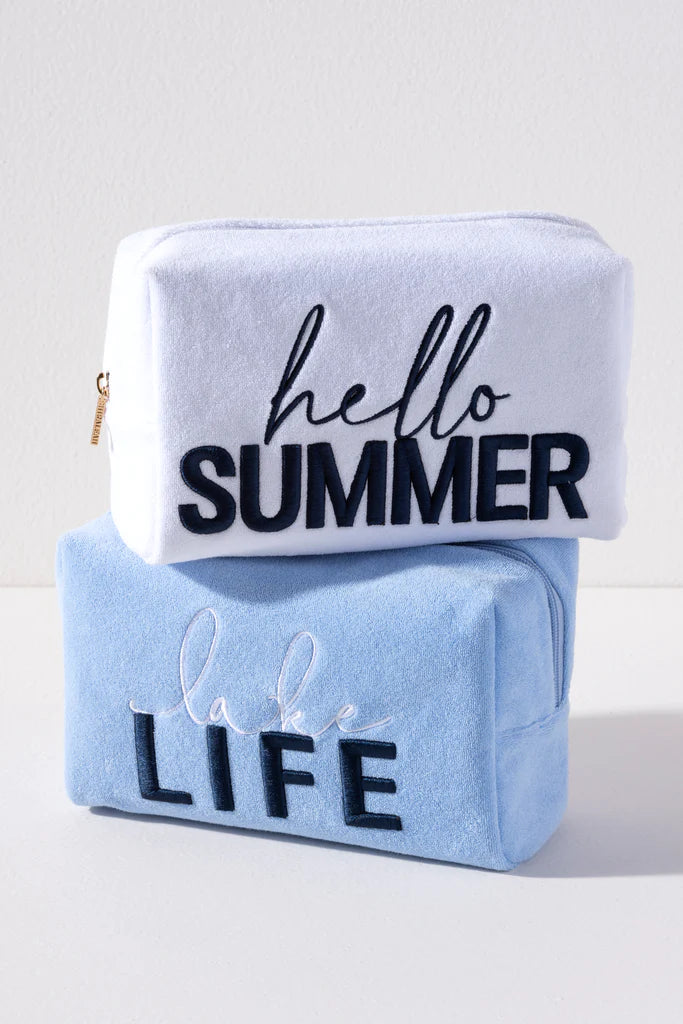 Sol "Lake Life" Zip Pouch