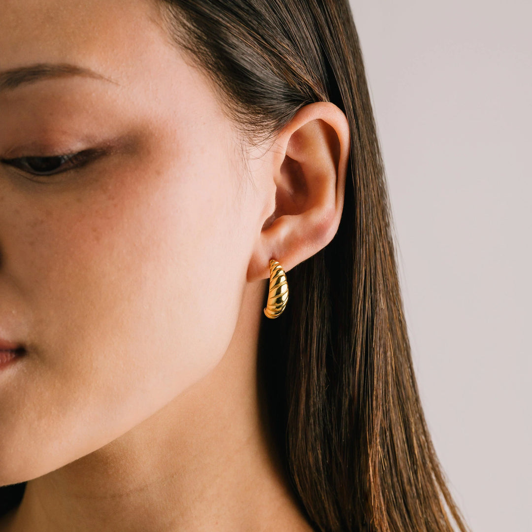 Paris Earrings - Gold