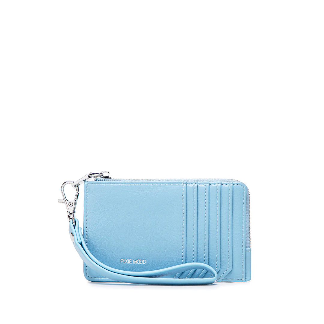 Quinn Card Wallet - Light Blue