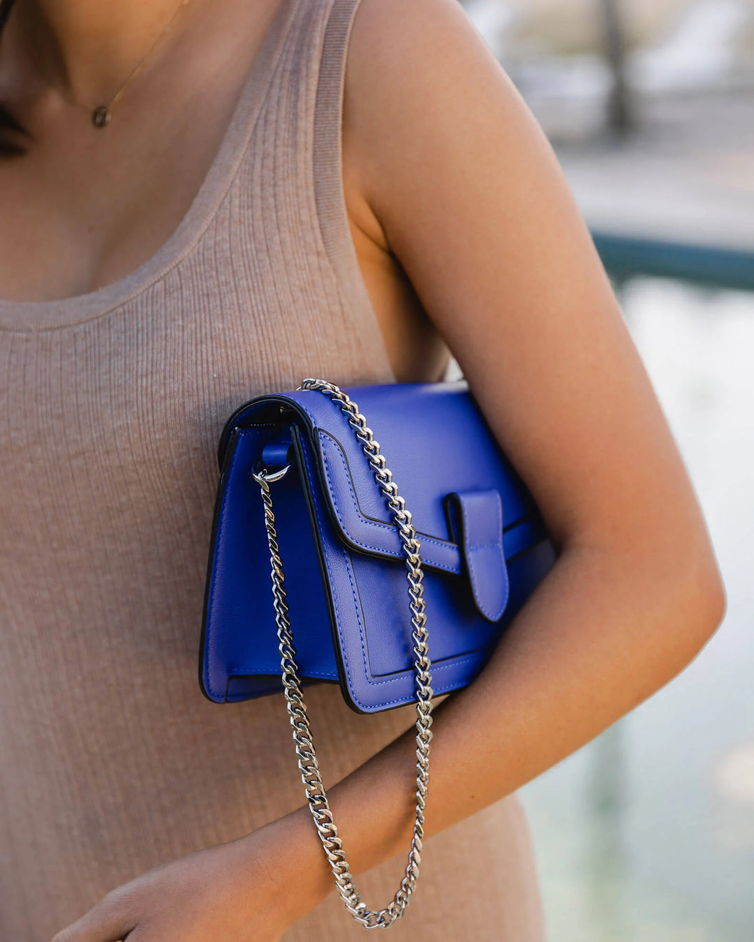 Sienna Crossbody Bag - Electric Blue