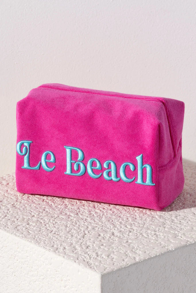 Sol "Le Beach" Zip Pouch