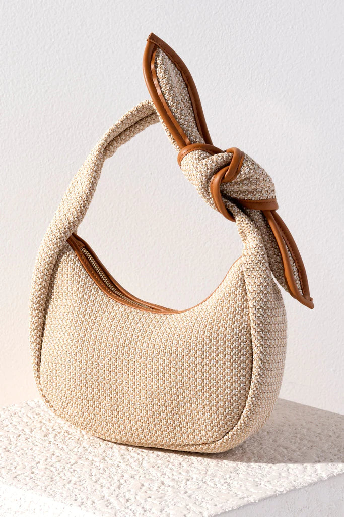 Sonya Mini Hobo Bag - Tan