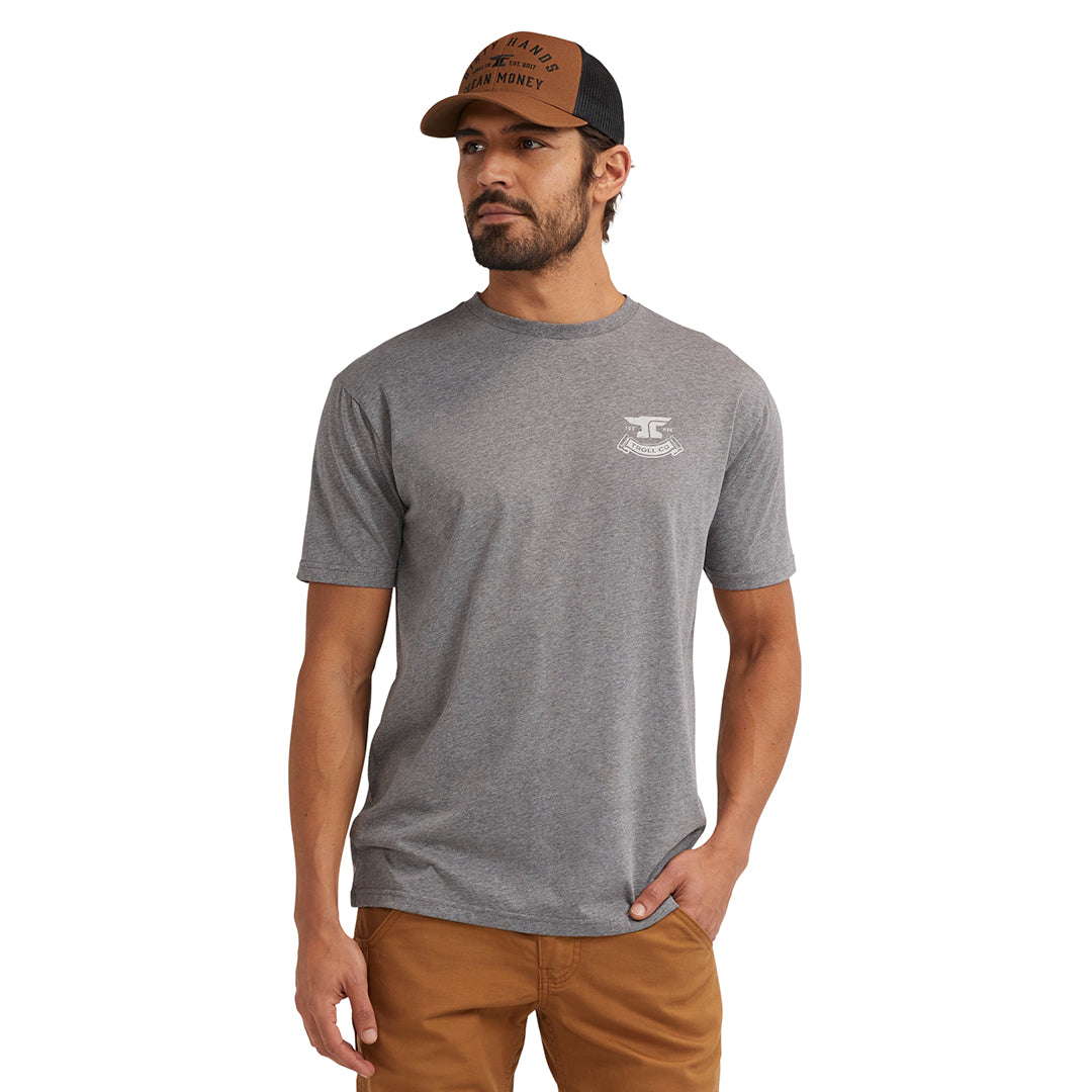 Haggler Tee - Heather Grey