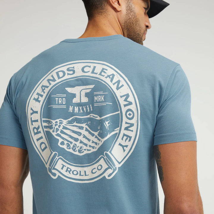 Haggler Tee - Slate Blue