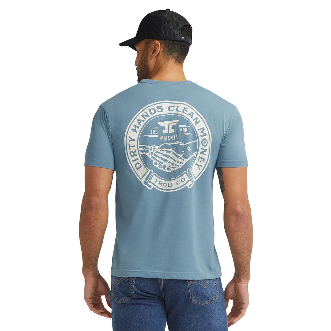 Haggler Tee - Slate Blue