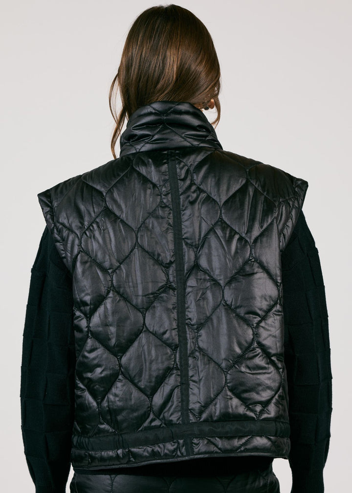 Midnight - Quilted Puffer Vest