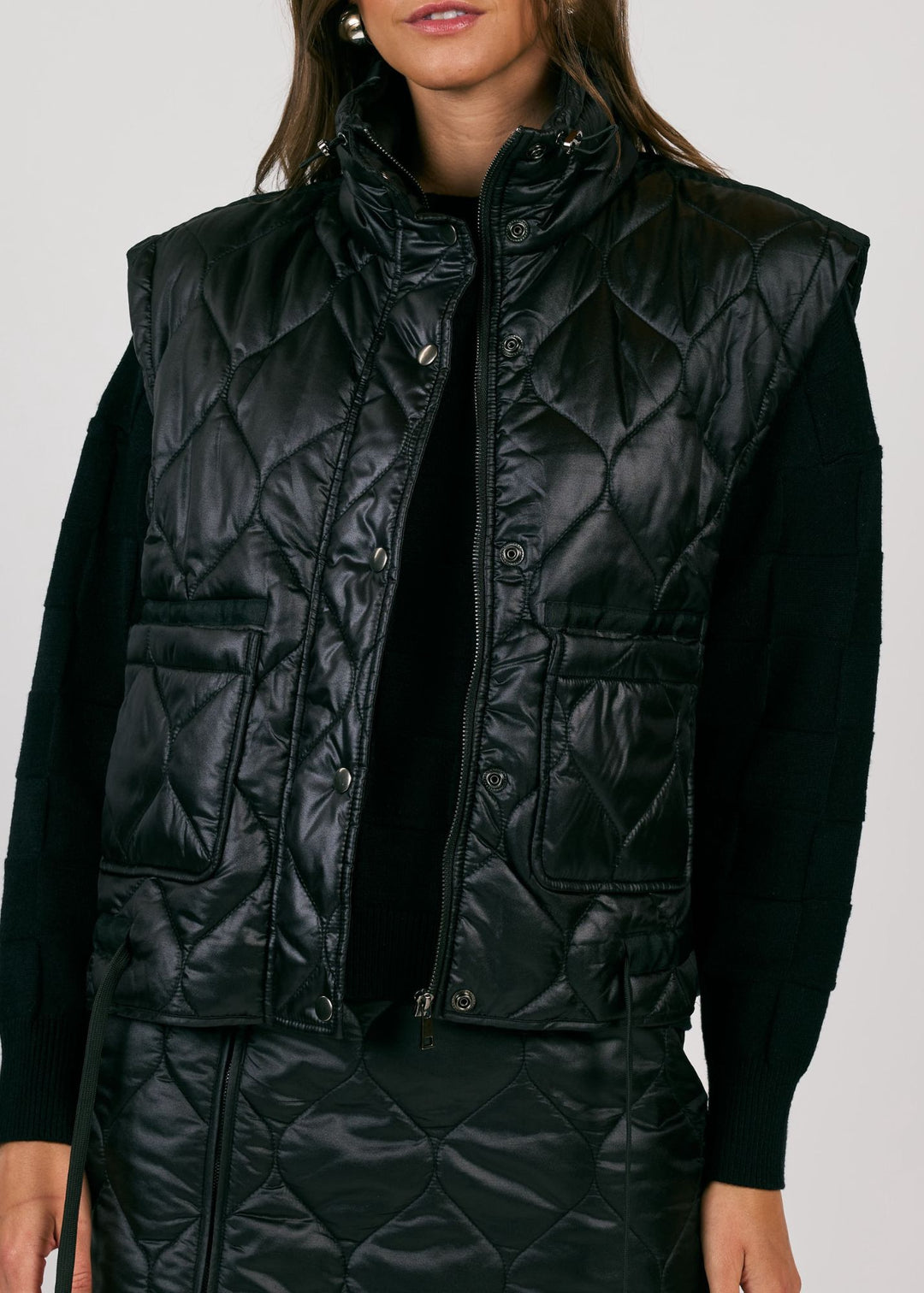 Midnight - Quilted Puffer Vest